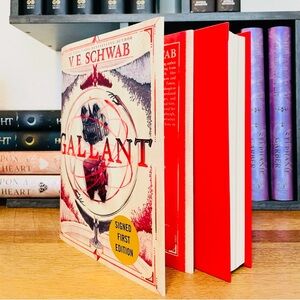 Owlcrate Exclusive Signed First Edition Gallant by V. E. Schwab